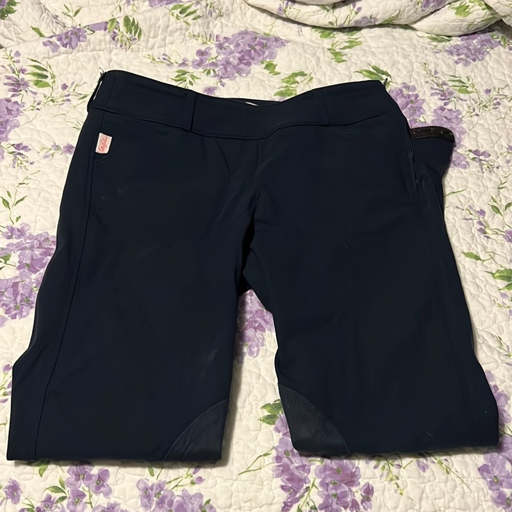 Navy Tailored Sportsman Breeches
